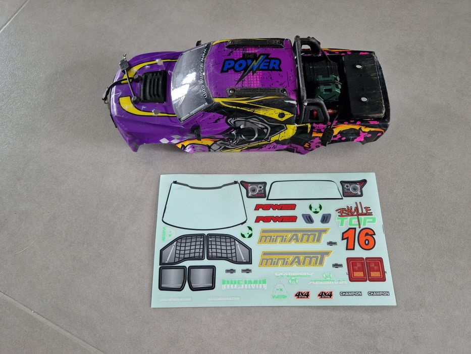 Karoseria do modeli rc 1/16 body absima mini amt