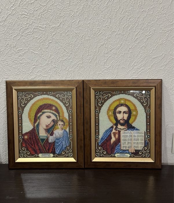 Вишиті ікони, пара