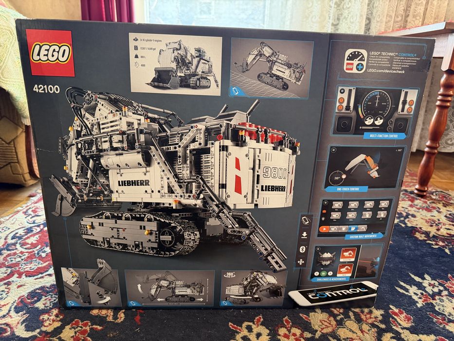 Lego Technic 42100 - Koparka Liebherr R 9800