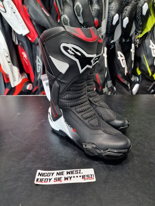 Buty motocyklowe ALPINESTARS SMX-6 V3 Black/White/Red Graphic !Opis!