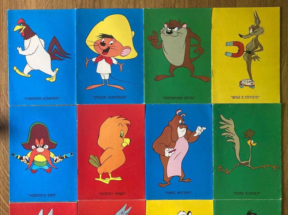 Coleção Completa de Cadernos Antigos Looney Tunes