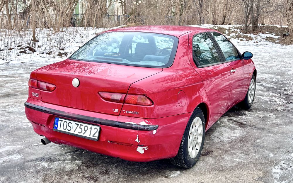 Alfa Romeo 156 1.8 Twin Spark 140 km LPG (gaz ) rezerwacja