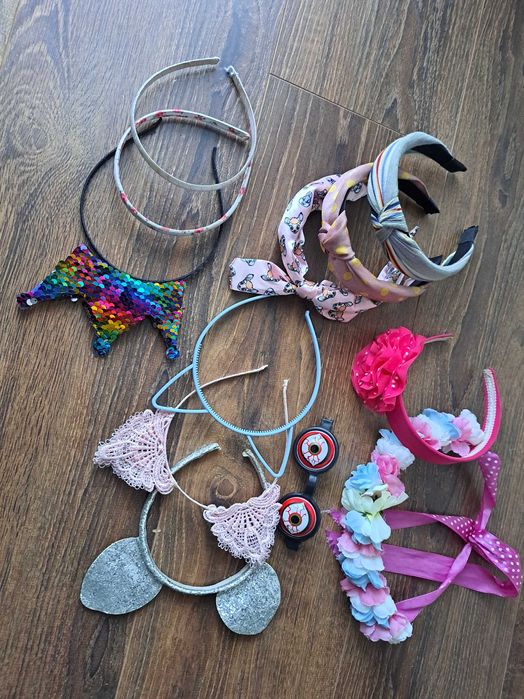 Opaski do włosów dla dziewczynki