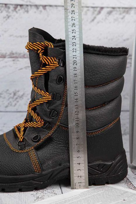 Чоботи робочі зимові метал.носок Спецвзуття Польща, Берці робочі ШКІРА