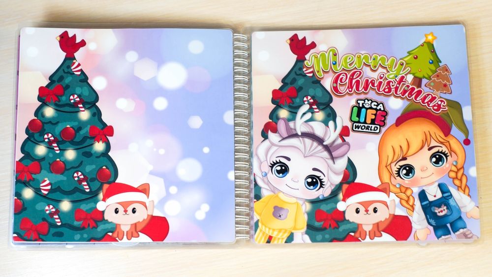 Альбом тока бока Merry Christmas Toca Boca', 21*21