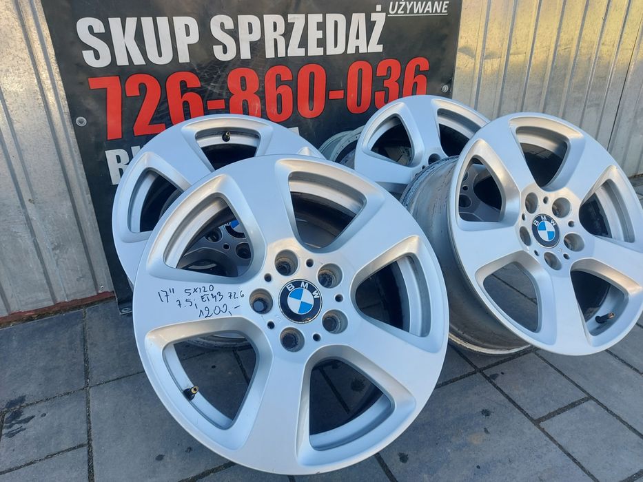 Alufelgi 17" 5x120 BMW E46 • E87 •Seria 1 3