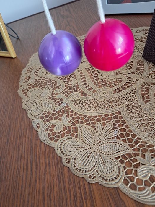 Swing balls, fidget toys