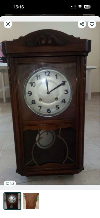 Relógio antigo da Reguladora original