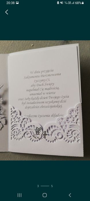 Pamiątka bierzmowania