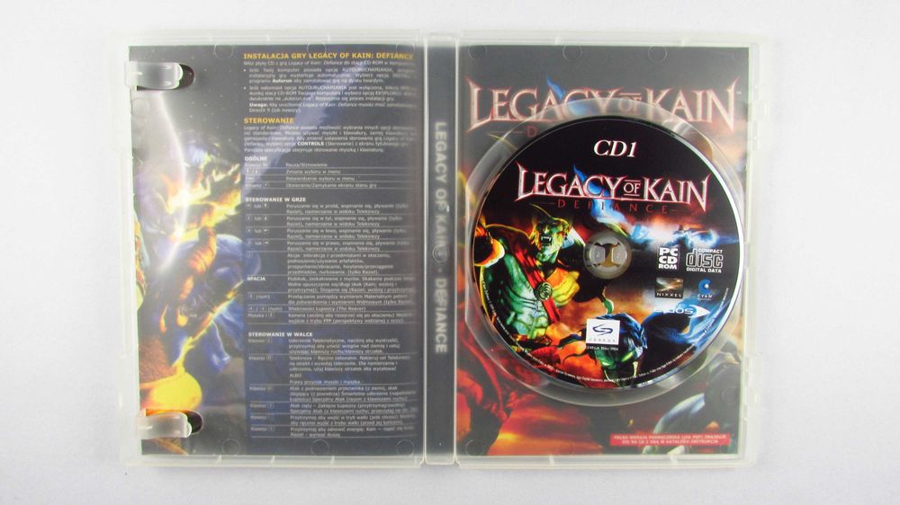 EIDOS - Legacy Of Kain Defiance Gra PC 2005 r.