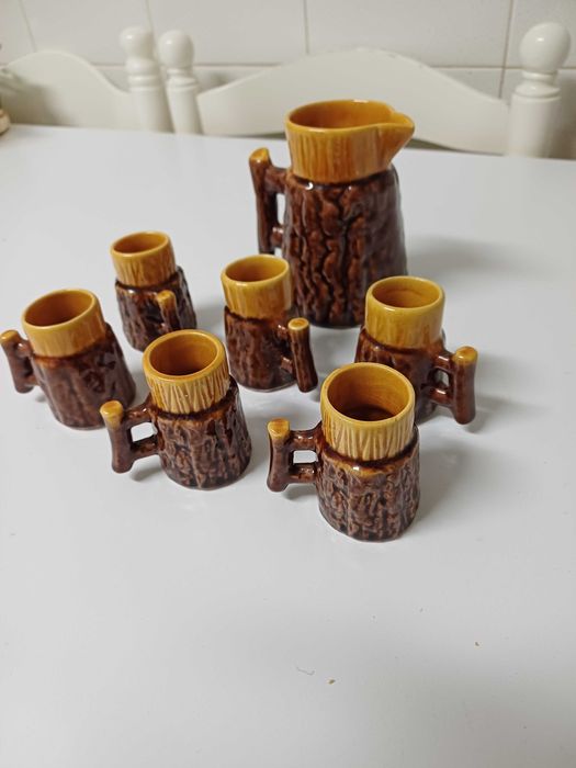 Conjunto de jarro com 6 copos