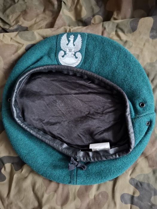 Beret Zielony MON Rozmiar 55.