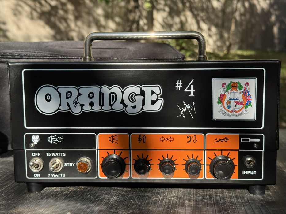 Продам ламповий підсилювач голова Orange Jim Root #4 Terror