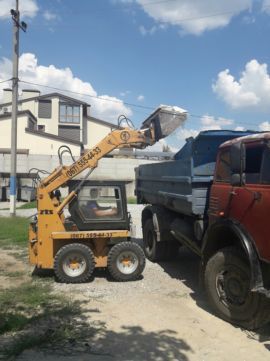 услуги экскаватора-погрузчика JCB-4 CX и самосвалов 5-30т. Минипогрузч