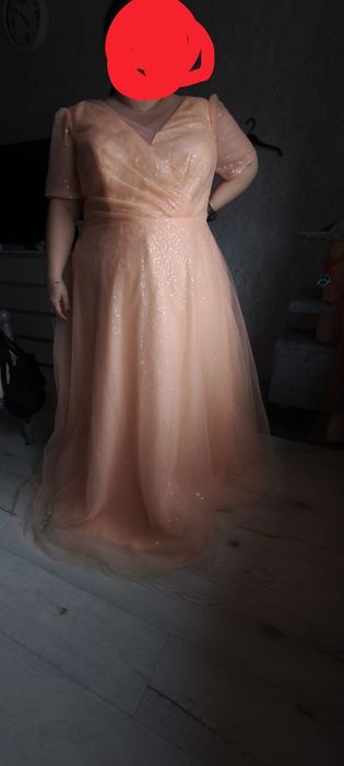 Suknia wieczorowa wesele bal 54 56 Plus size