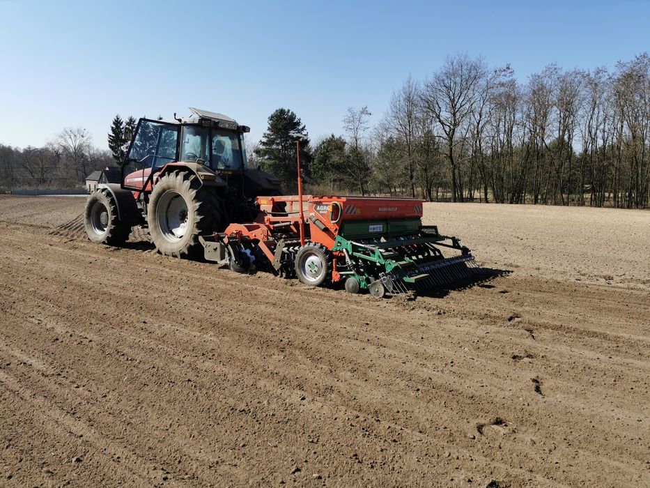 Usługi rolnicze orka siew talerzowanie prasowanie młócenie