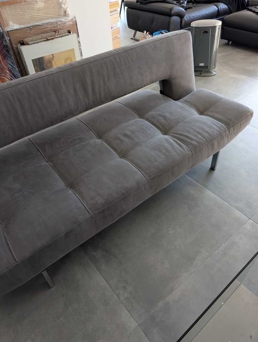 Sofá cama Área em cinzento