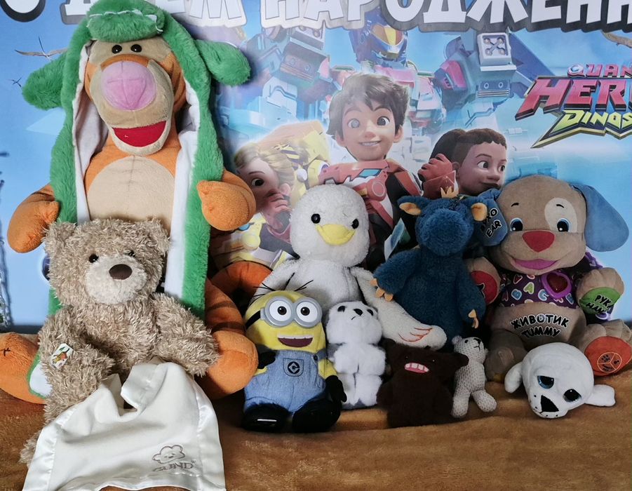 М'які  іграшки  для діток