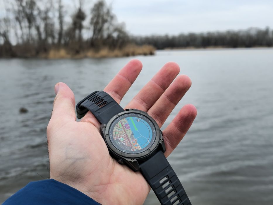 Смарт-годинник Garmin fenix 8 51mm AMOLED Sapphire Carbon Grey DLC wit