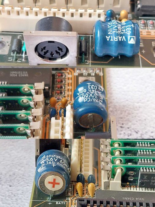 Intel i486 DX 50 + płyta główna SIS 85C460 + 8 MB RAM | Retro PC 486