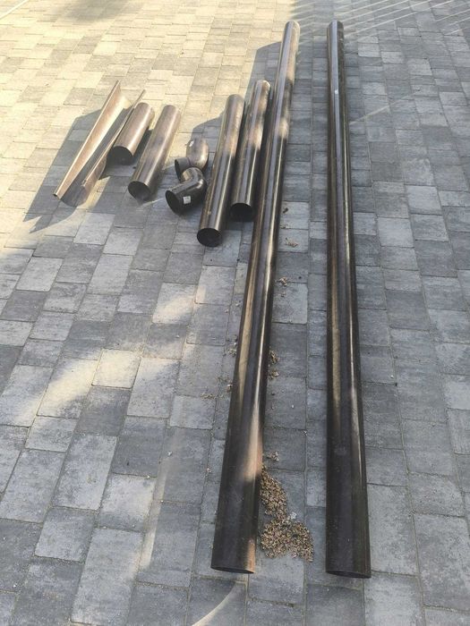 Rura spustowa 100 mm brązowa, kolana plus gratisy