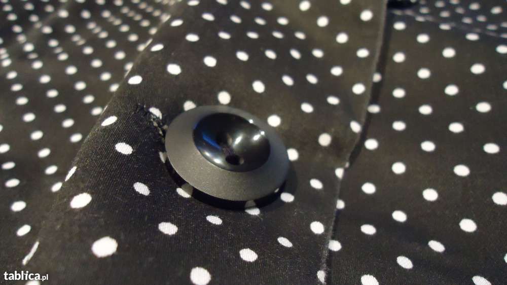 Marynarka żakiet w kropeczki 38-M