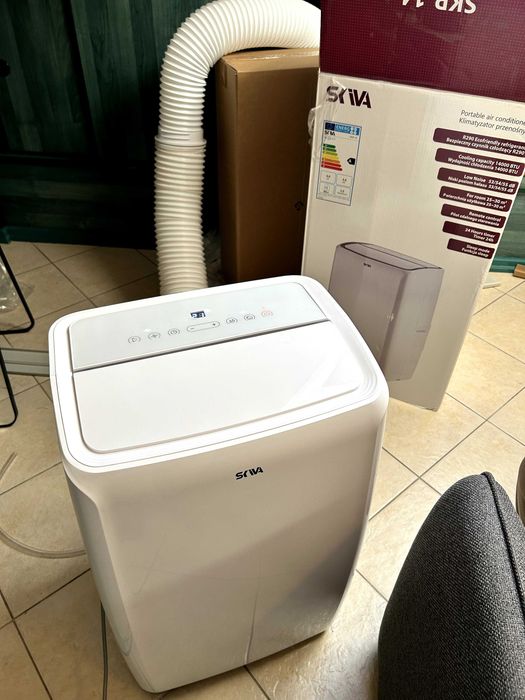Sprzedam przenośny klimatyzator o mocy chłodzenia 14000 BTU / Selling a portable air conditioner with 14,000 BTU cooling capacity