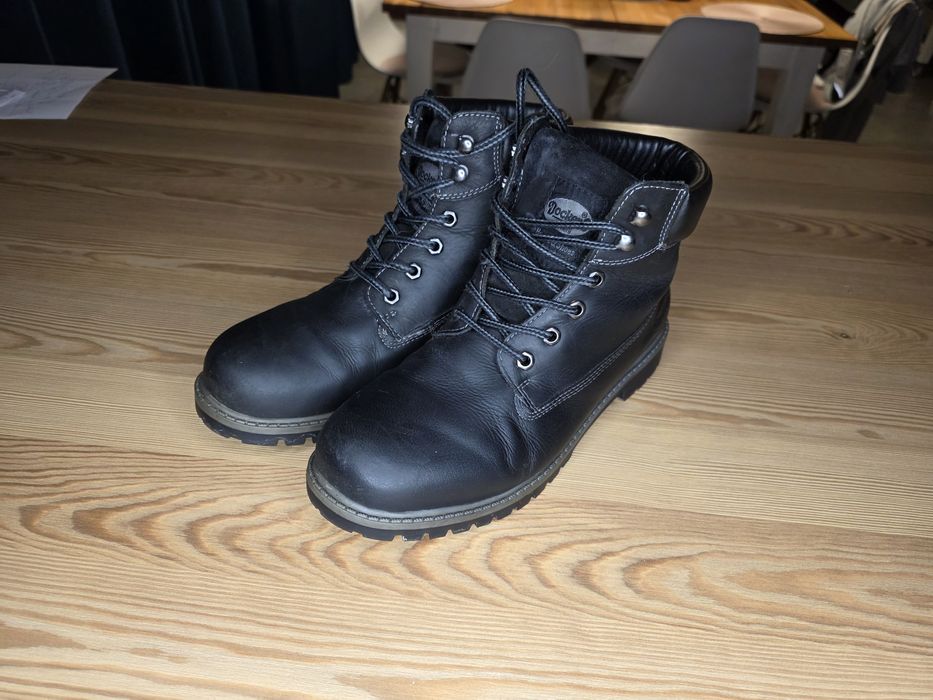Trapery skórzane Dockers, trzewiki workery jak Timberland. Rozmiar 42.