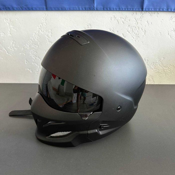 Мотошолом трансформер модуляр EXO Combat Bandit L 59-60 | Як новий