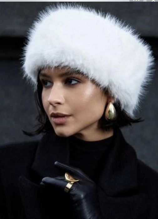 Повʼязка на голову зимова трендова