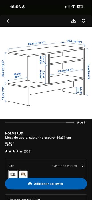 Movel baixo HOLMERUD