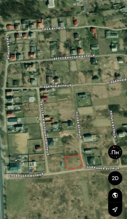 Земельна ділянка під забудову