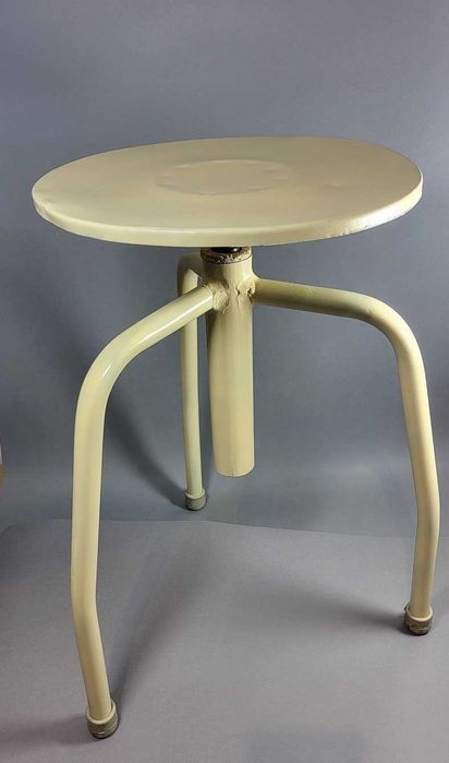 Taboret stołek hoker lekarski medyczny PRL Warszawa Wilanów • OLX.pl
