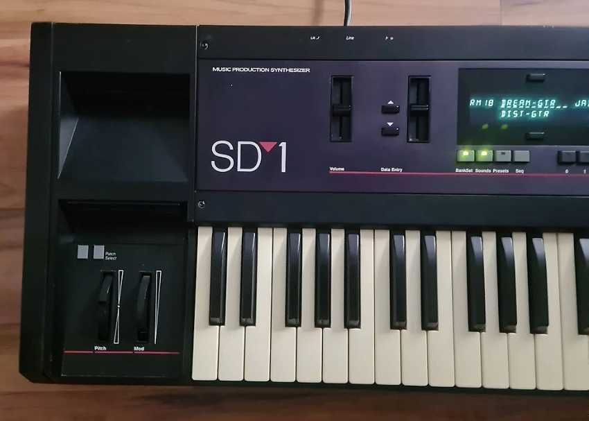 Ensoniq SD-1 Music Production Synthesizer - Potężne brzmienie!