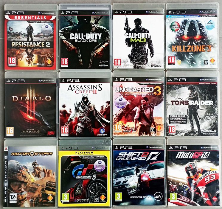 Jogos Playstation 3 e 4 (PS3 /PS4)