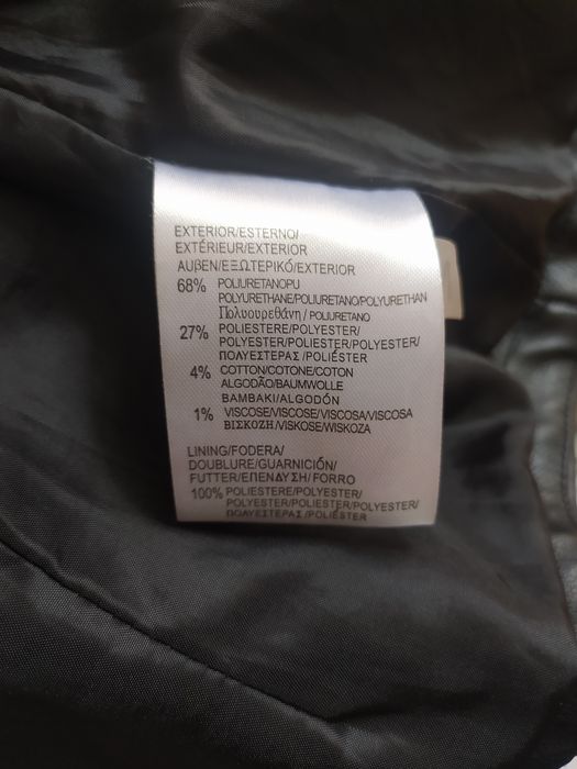 Kurtka ramoneska eko skóra