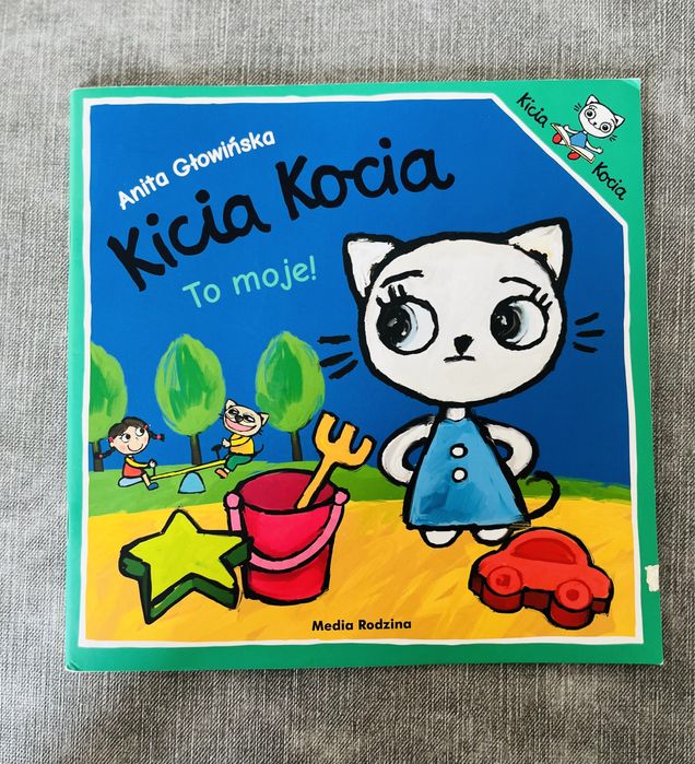 Nowa Książka! Kicia Kocia sprząta, na placu zabaw, to moje! mowi "Nie"