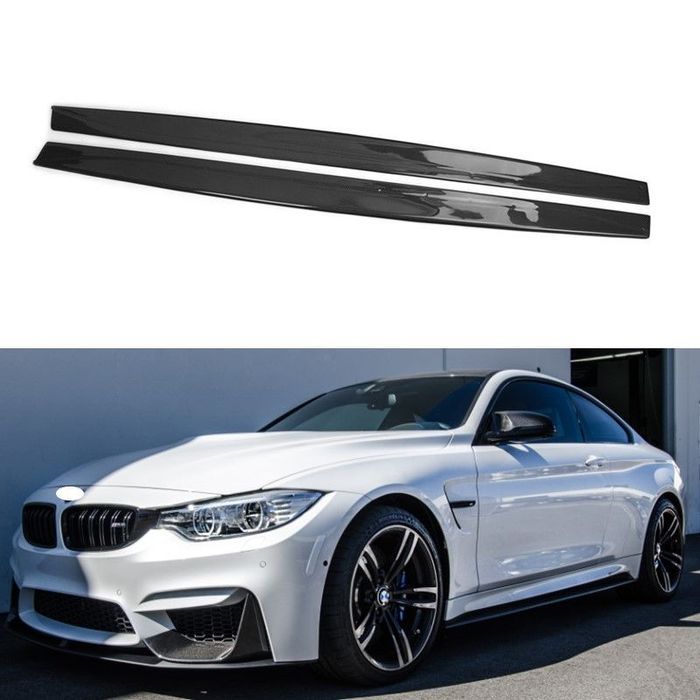 Laminas de Embaladeiras Bmw F80 M3 F82 F83 M4 (2014 a 2019) Carbono