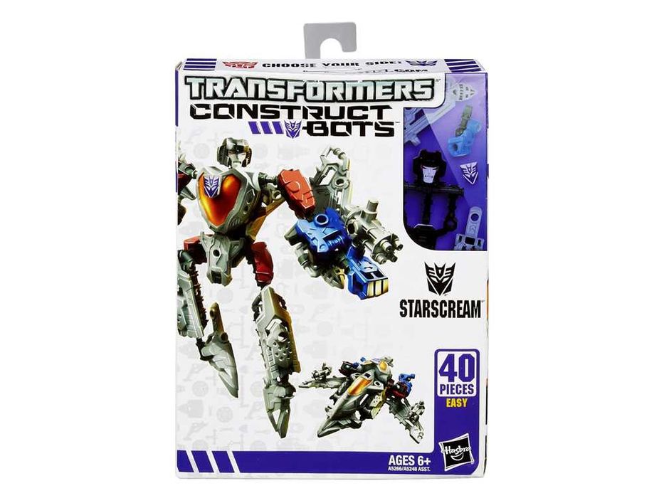 Transformers Construct-Bots Starscream - Peças