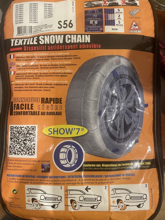 Correntes de neve (meias)