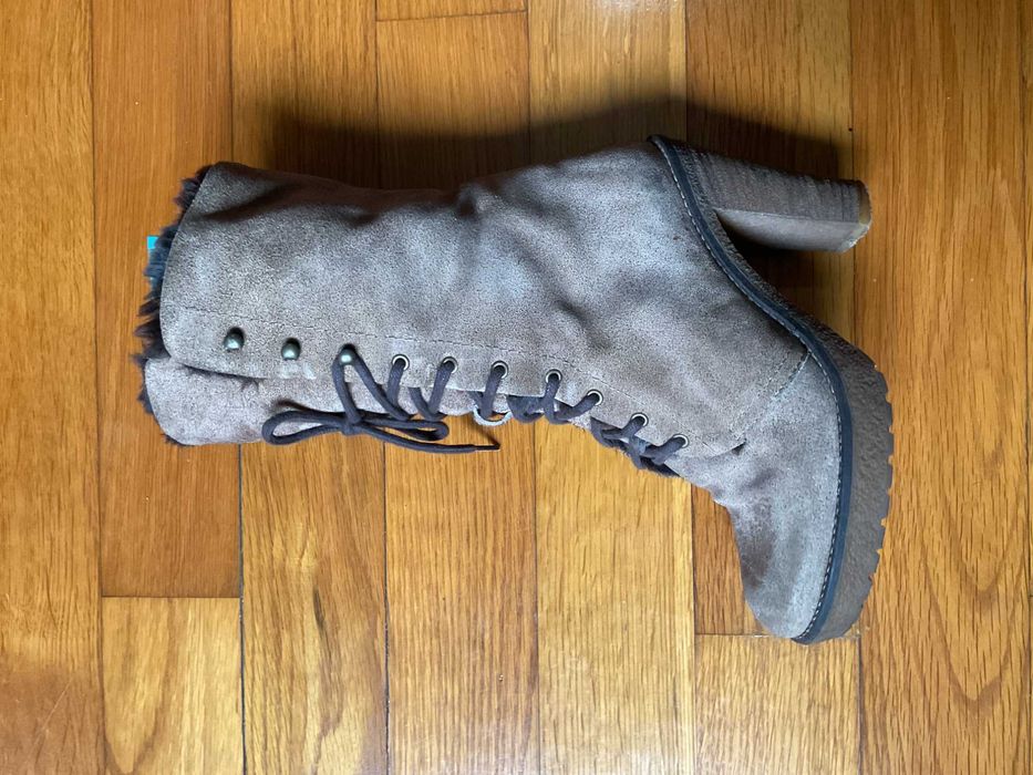 Botas em pele c/pêlo - PROF