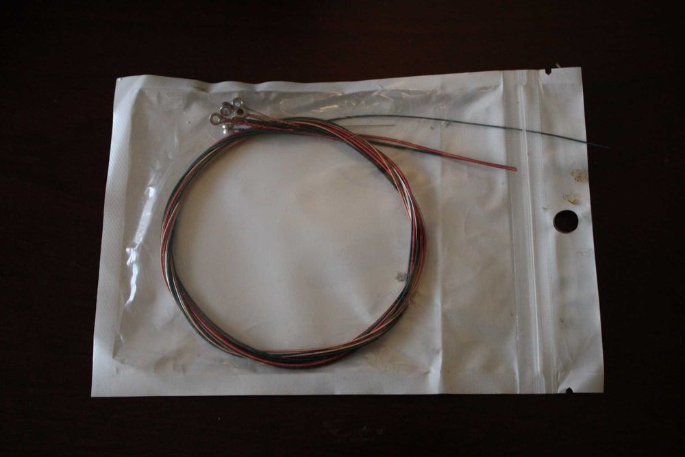 Cordas NOVAS para guitarra acústico elétrica