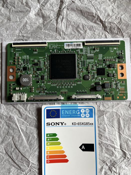 Sony KD-65XG8577. Modul TCON t-con