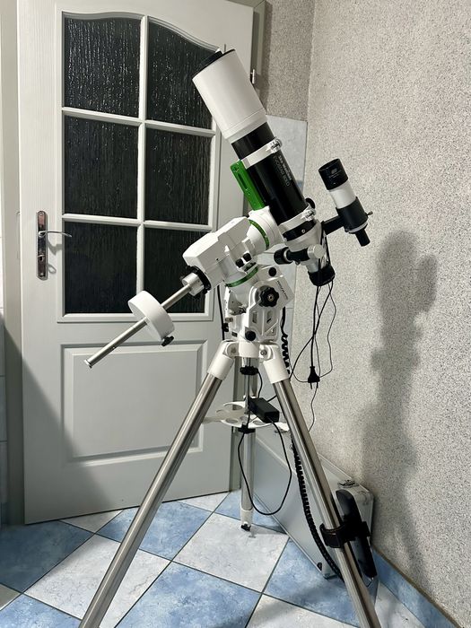 Teleskop Sky Watcher ED80, montaż AZ-EQ5 GoTo, dodatki astrofotografia