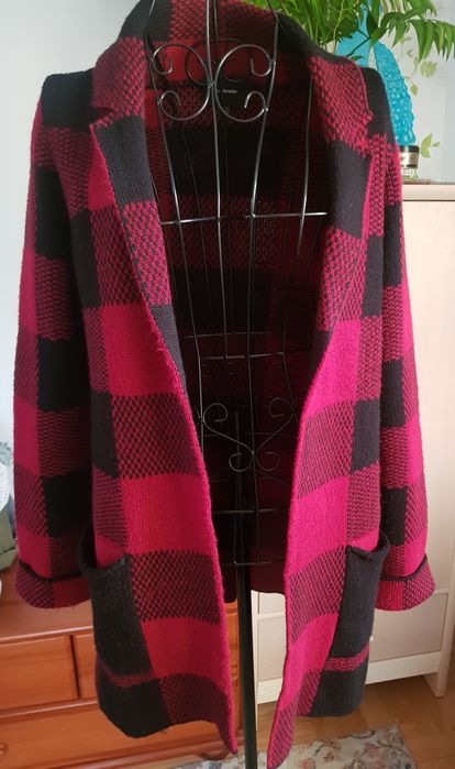 Stradivarius rozm. 36 / S sweter narzutka 'ala płaszcz