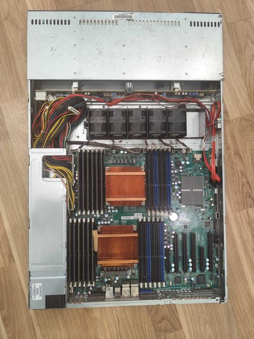 Двопроцесорний сервер Supermicro X9DRi-LN4F+ / 192GB ОЗУ