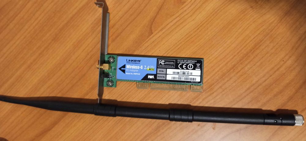 Linksys WMP54G Wireless-G PCI Network Card64283896406018121