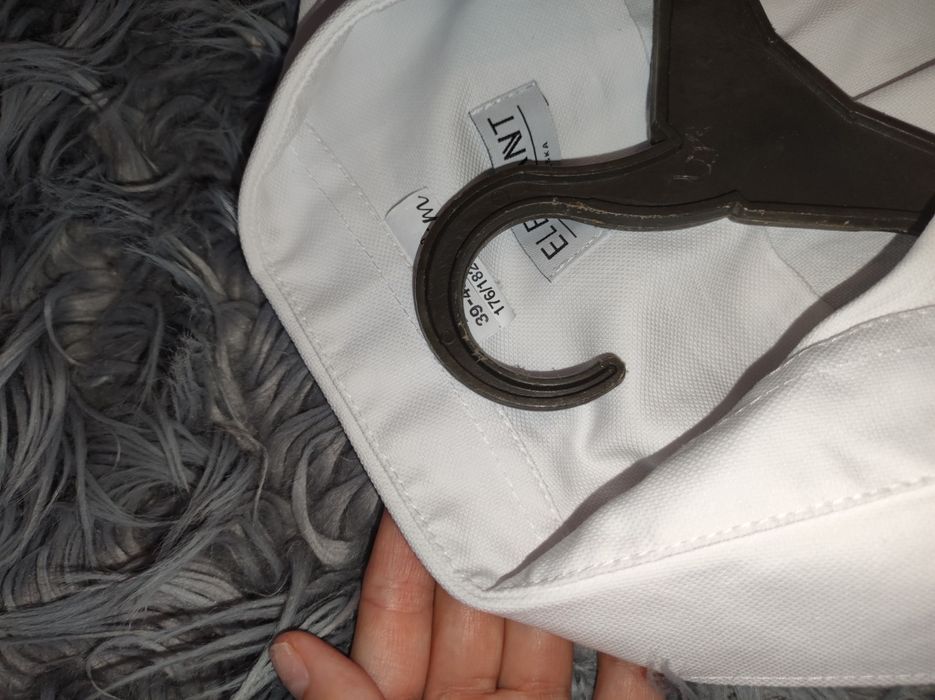 Koszula męska M biała do smokingu