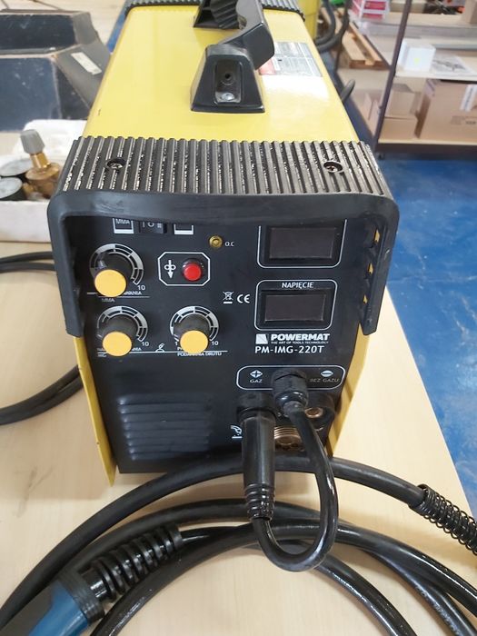 Spawarka MIGOMAT MIG MAG TIG 220A 230V Inwertorowy 3w1+2 Butle