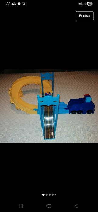 Pista de carros patrulha pata